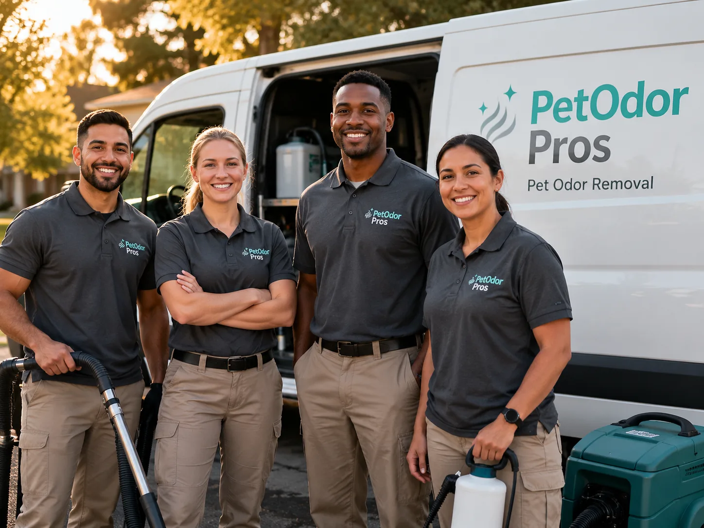 Pet Odor Removal team serving Tea, SD
